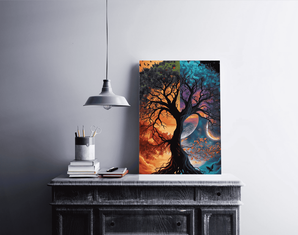 Tree Balance en un interior