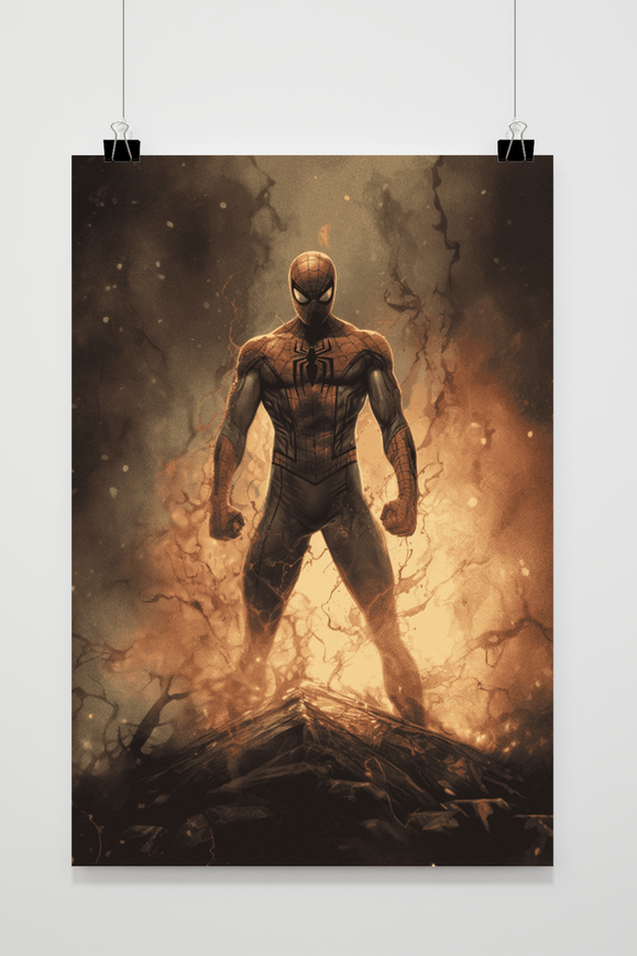 Póster Spiderman Flex