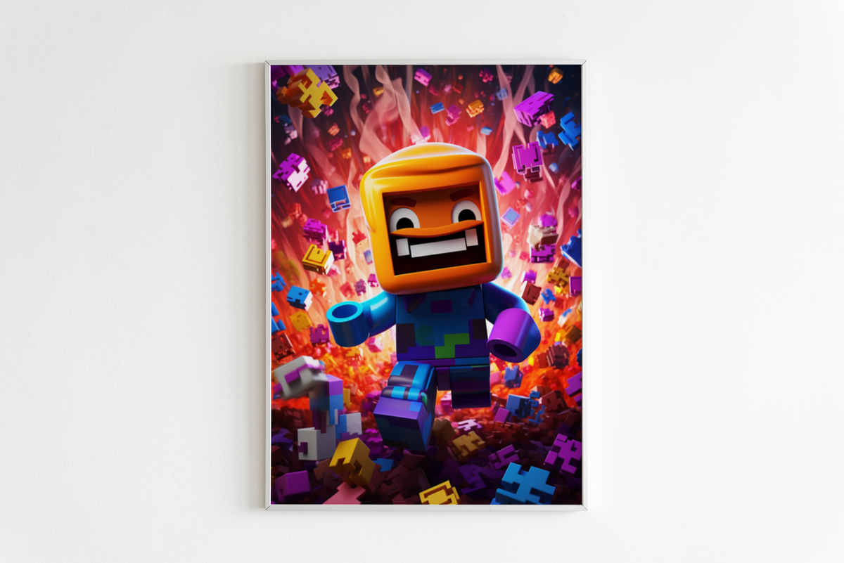 Roblox en Color en un interior