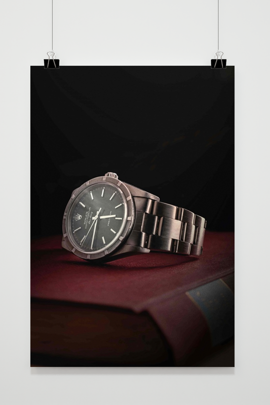 Rolex-Uhrenplakat