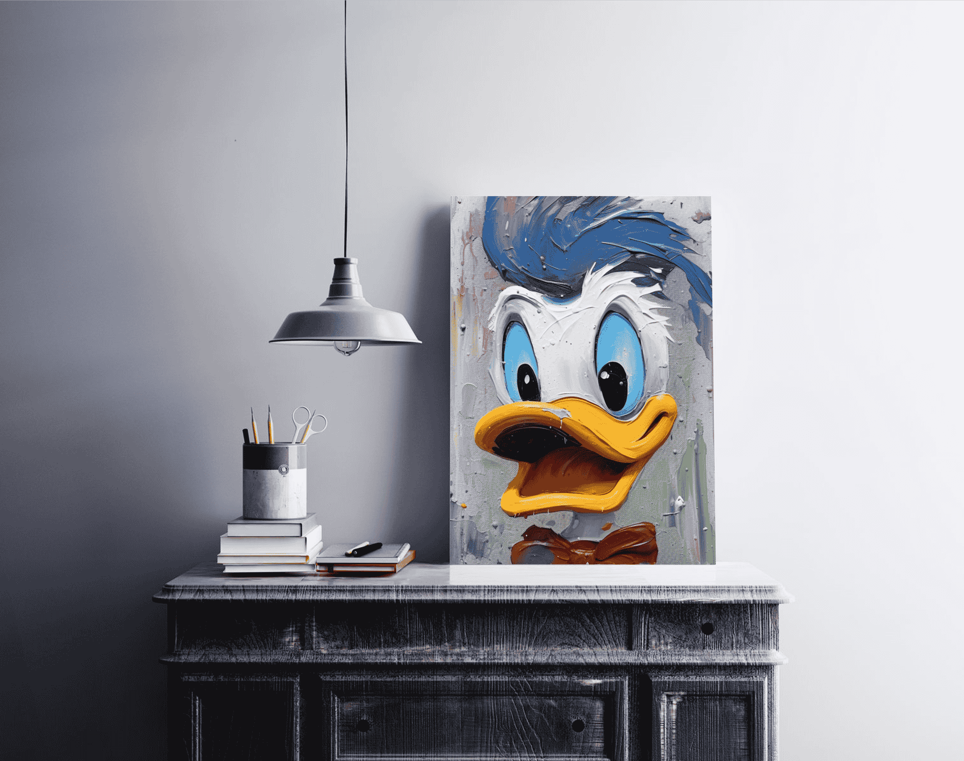 Donald Duck Abstract