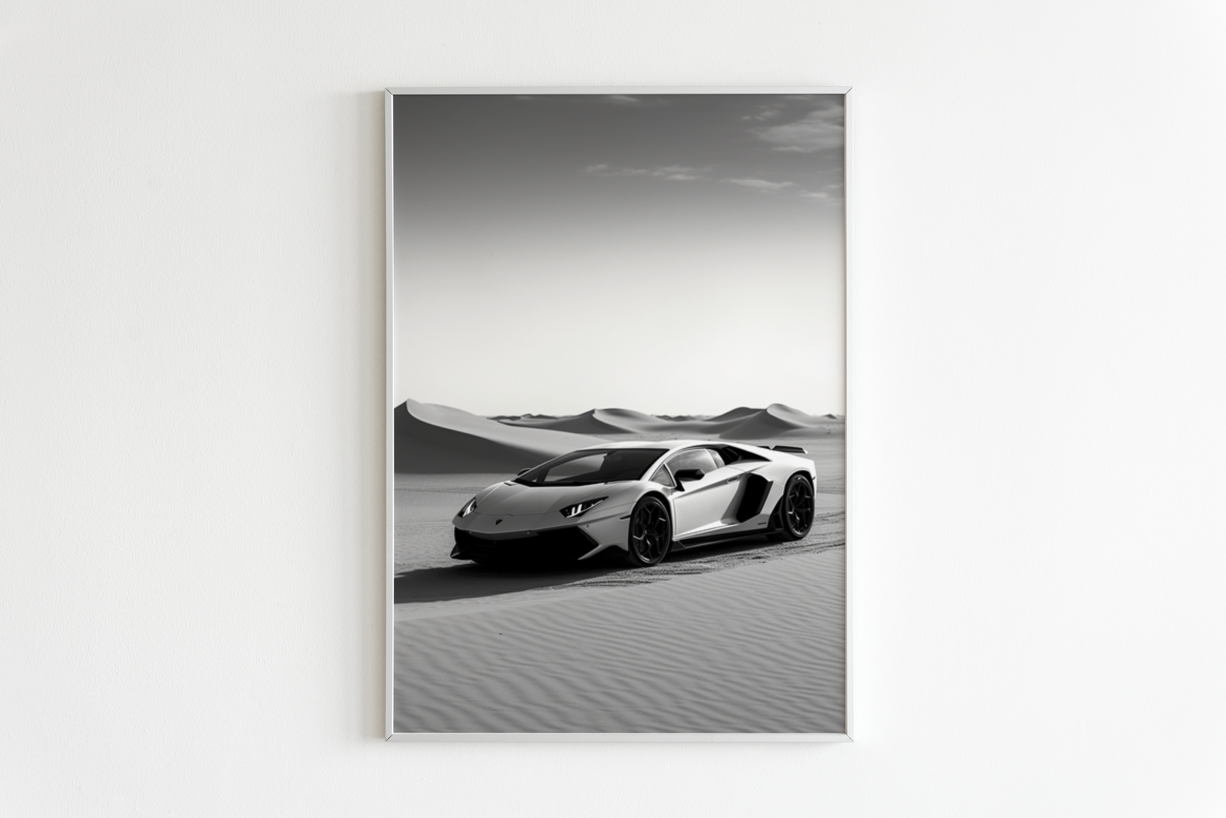 Lambo Desert Schwarz Weiß