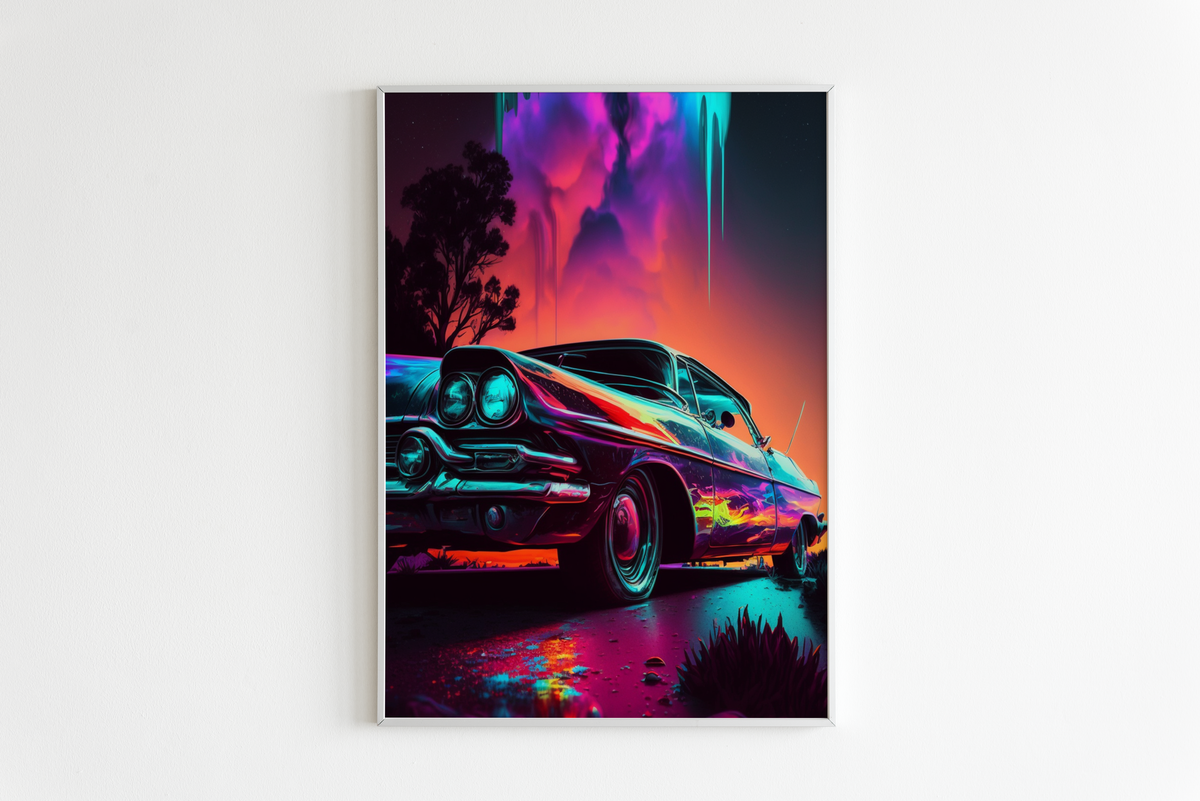 Cadillac Abstract en un interior