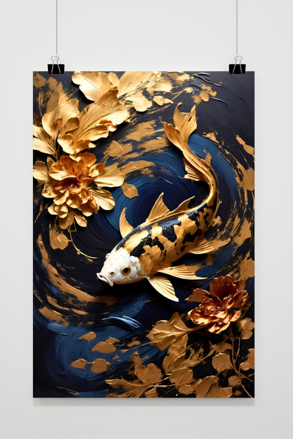 Koi Fish poster