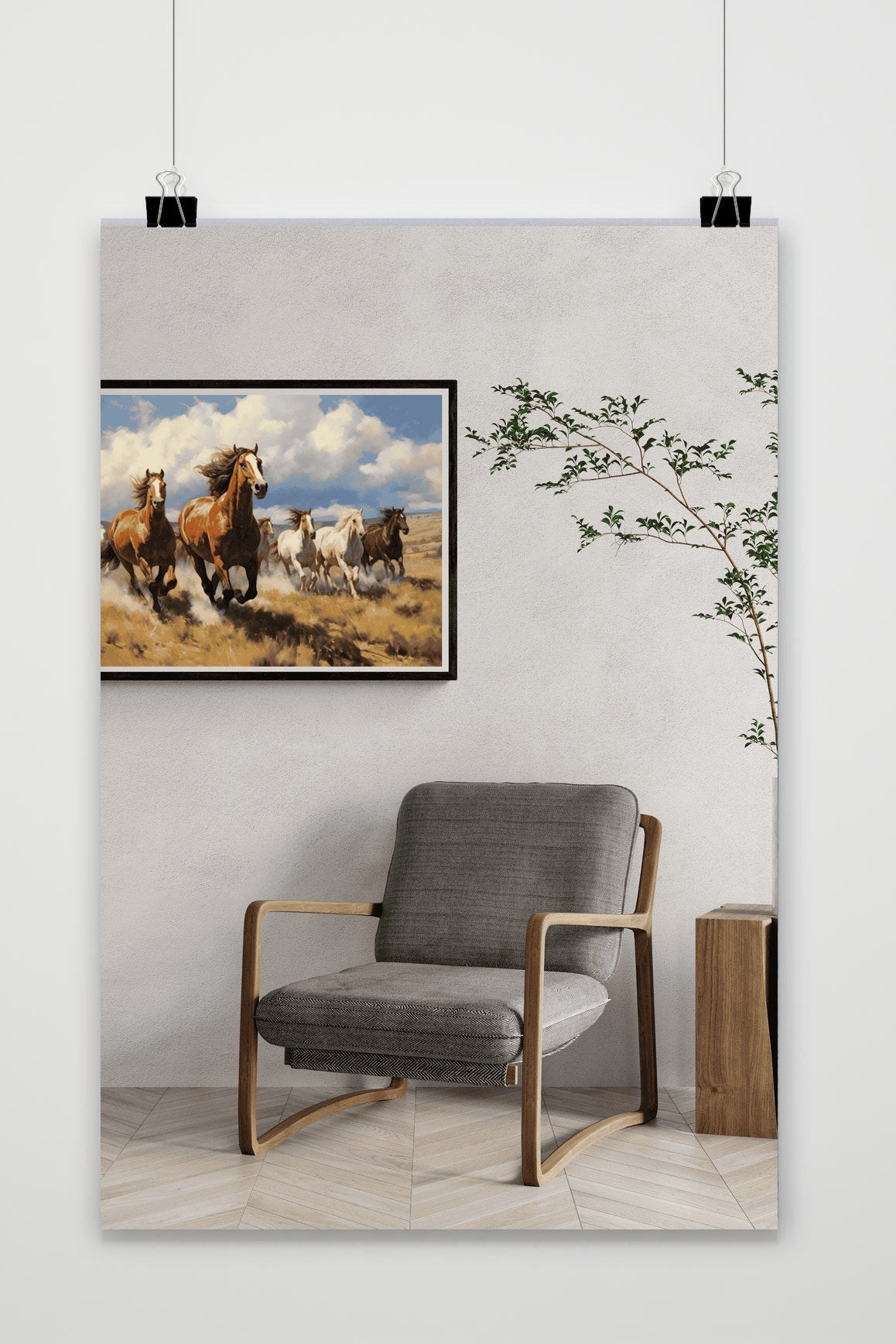 Wilden Paarden poster