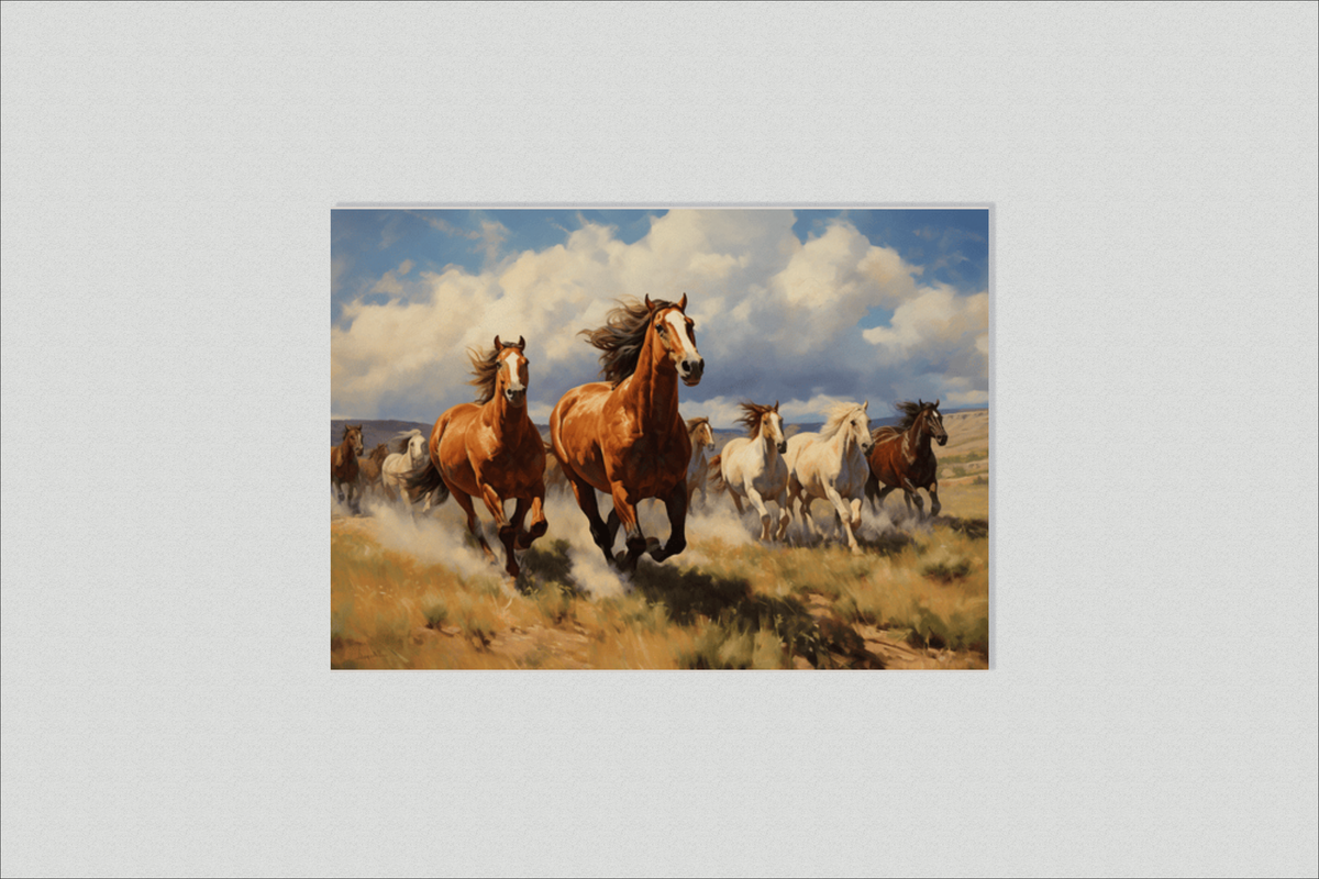 Wilden Paarden en un interior
