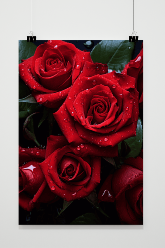 Rose Bush poster