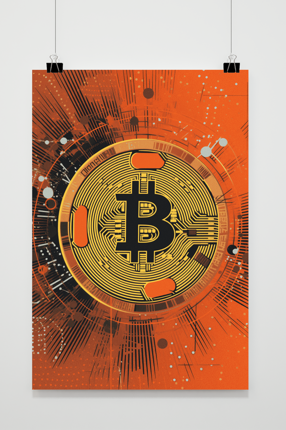 Póster Póster Bitcoin de 25 Artstreet