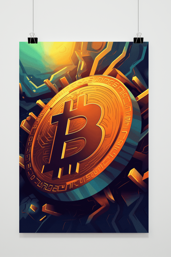Póster Póster Bitcoin de 25 Artstreet