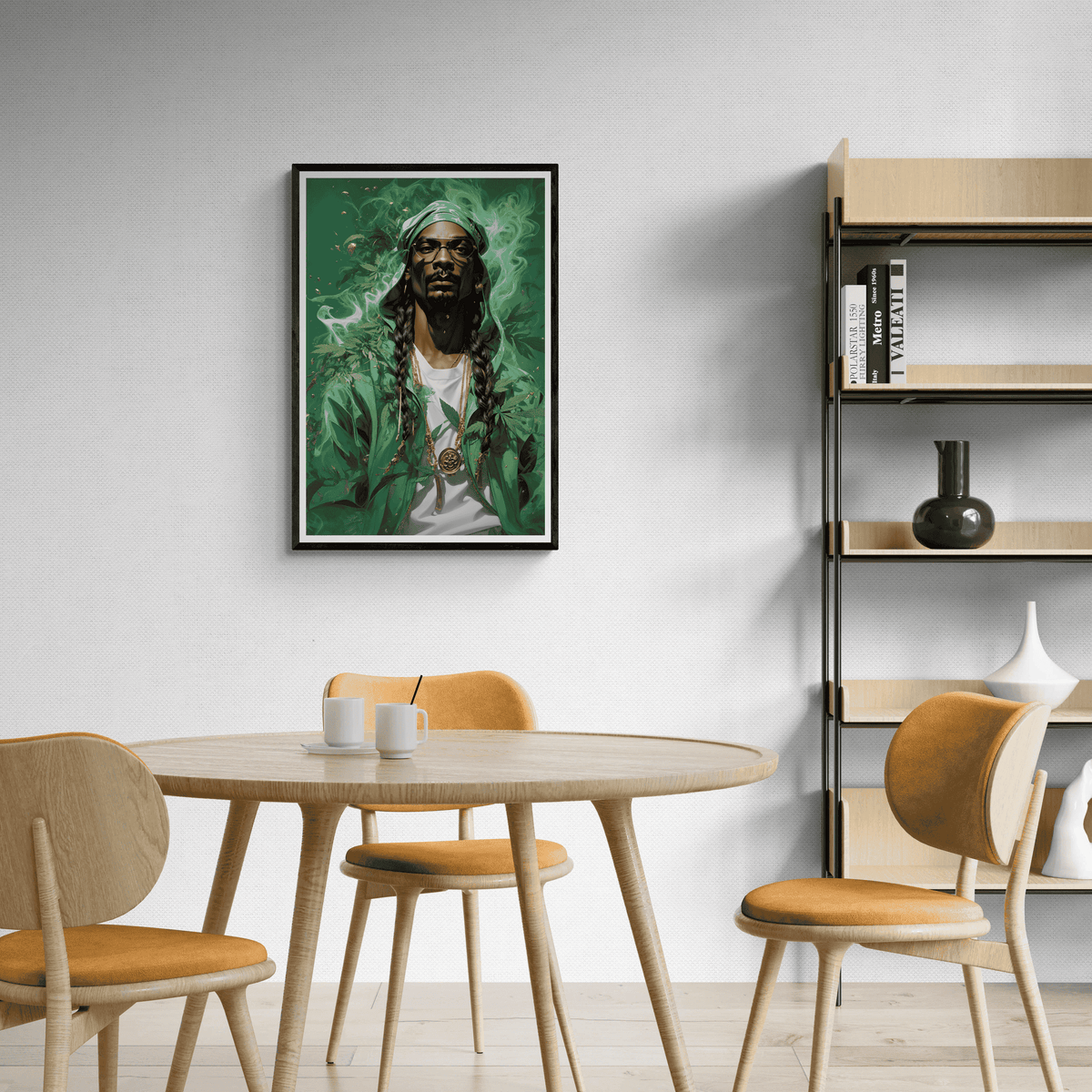 Snoop Dogg Hierba en un interior