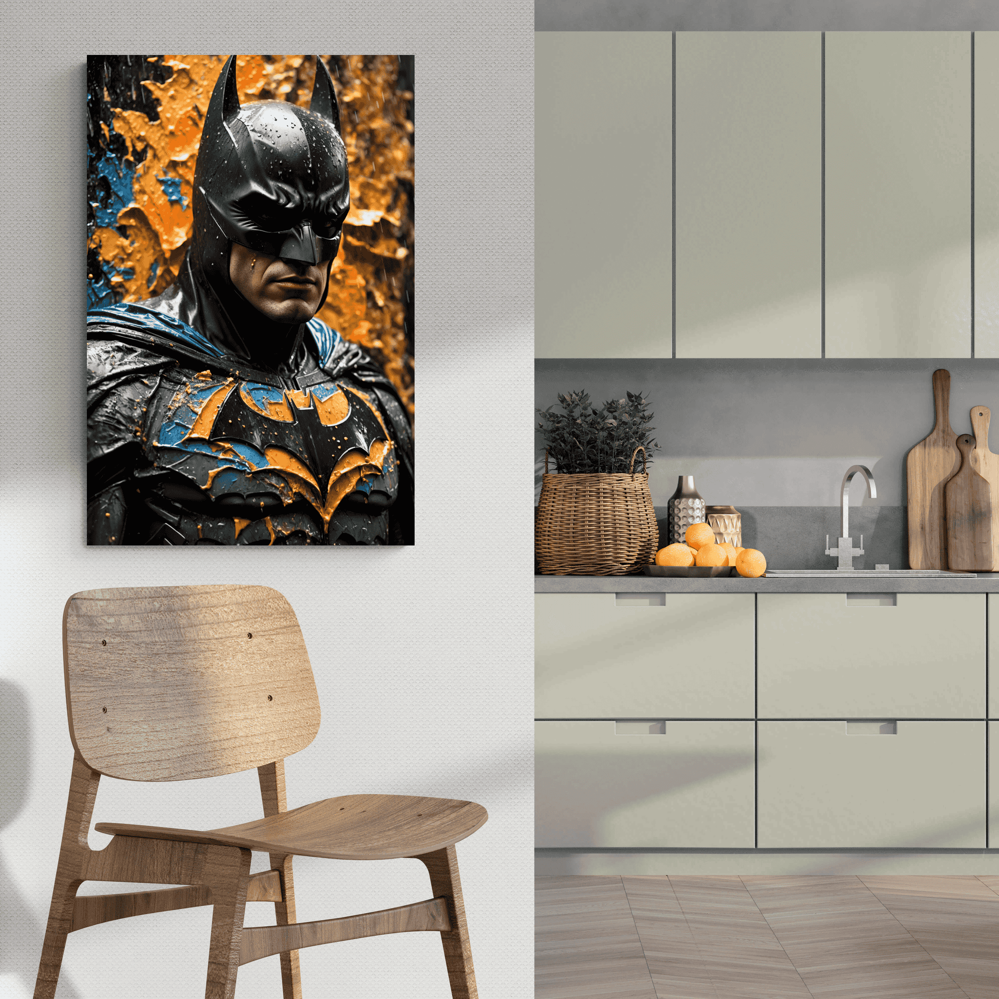 Batman Gold Paint