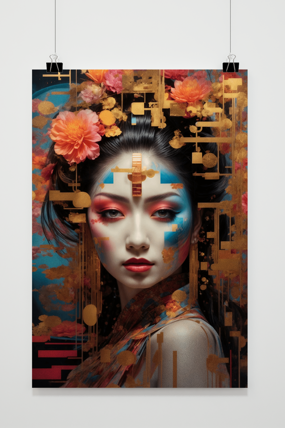 Geisha Goud poster