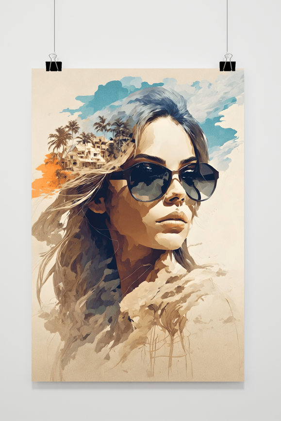 Eiland Gedachte poster