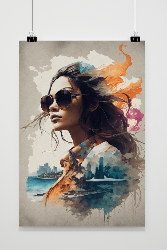 Affiche Le Voyageur de 25 Artstreet