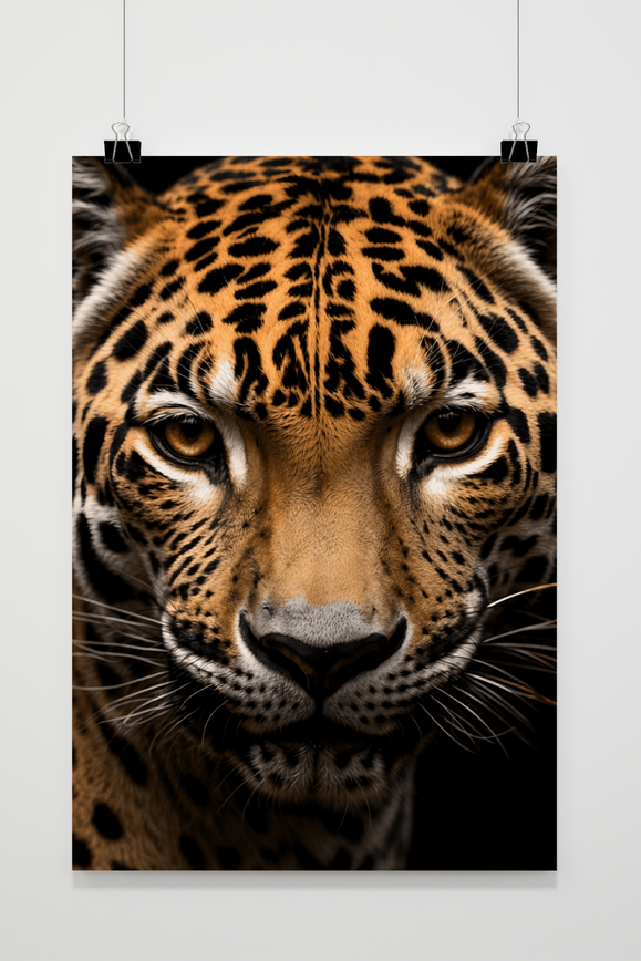 Póster Cabeza de Jaguar de 25 Artstreet