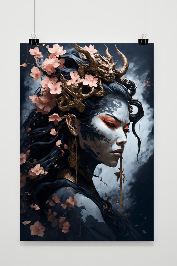 Póster Oriental Demoon de 25 Artstreet