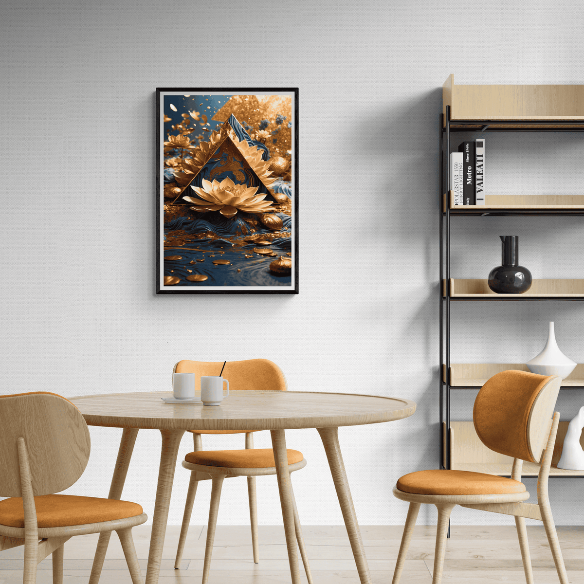 Nénuphar Or dans un intérieur
