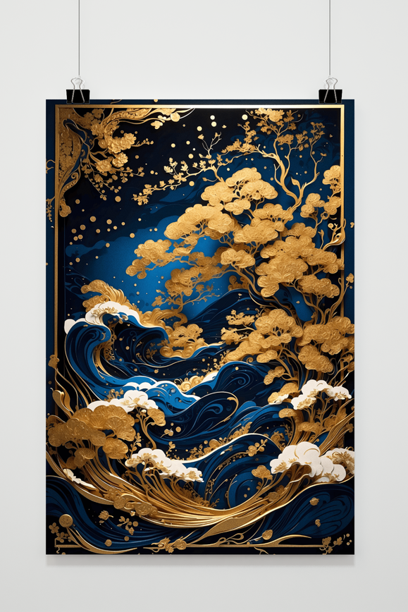 Oriental Golven poster