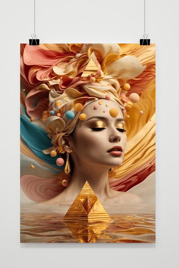 Póster Sueño de Pirámide de 25 Artstreet