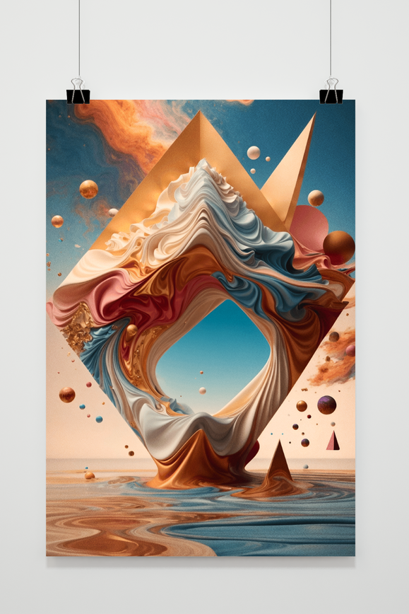 Affiche Désert