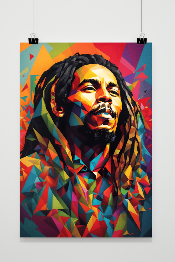 Póster Bob Marley de 25 Artstreet