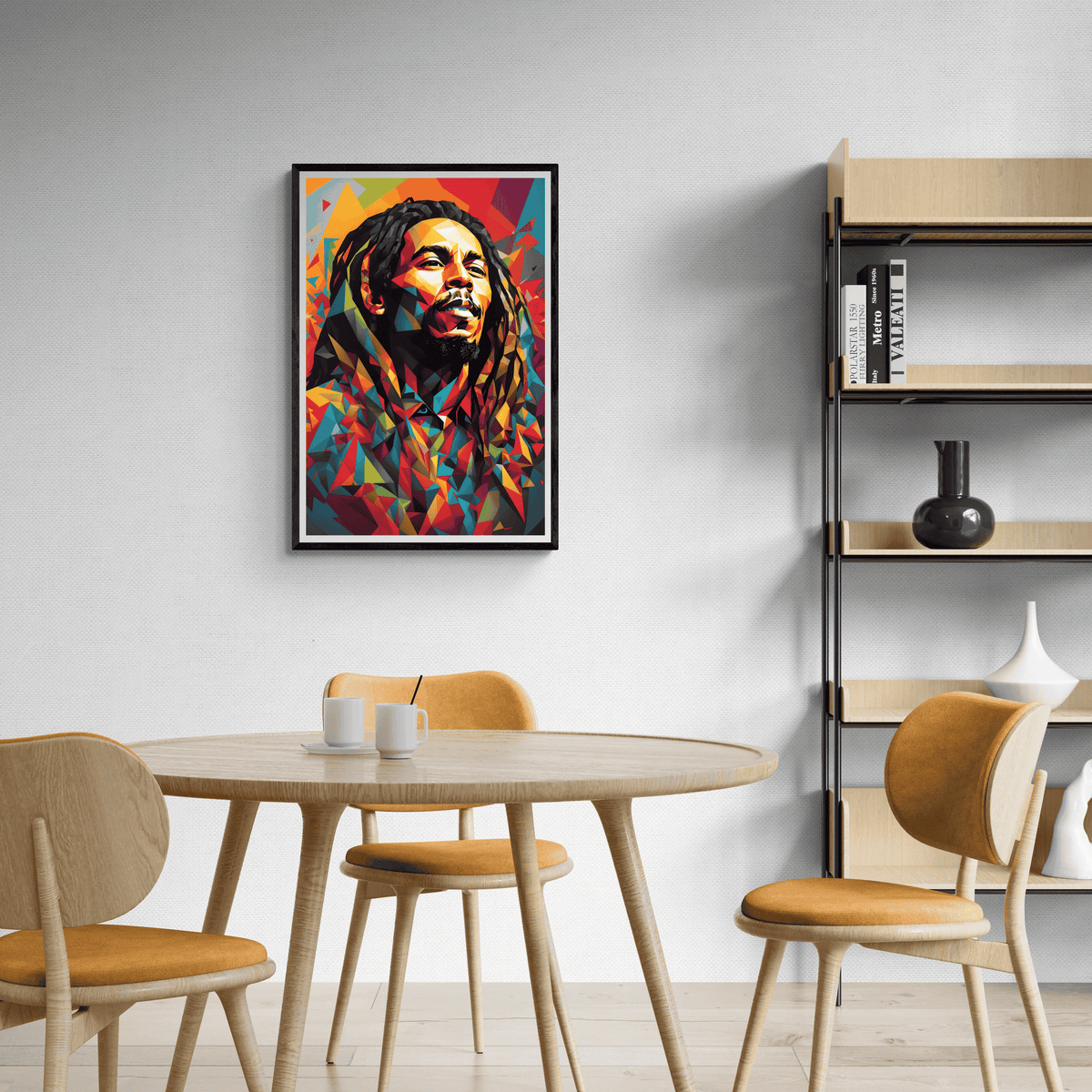 Bob Marley en un interior