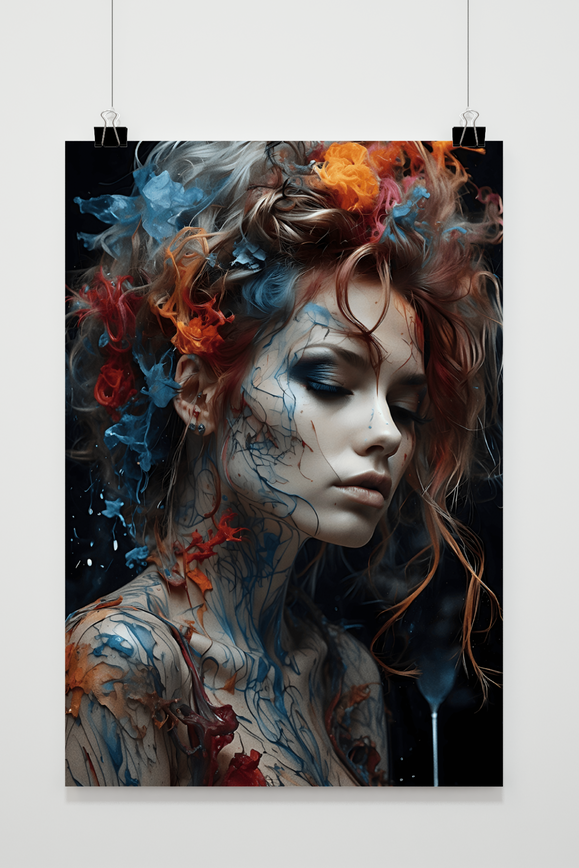 Rook Vrouw poster