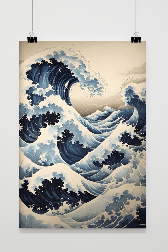 Póster Golven de 25 Artstreet