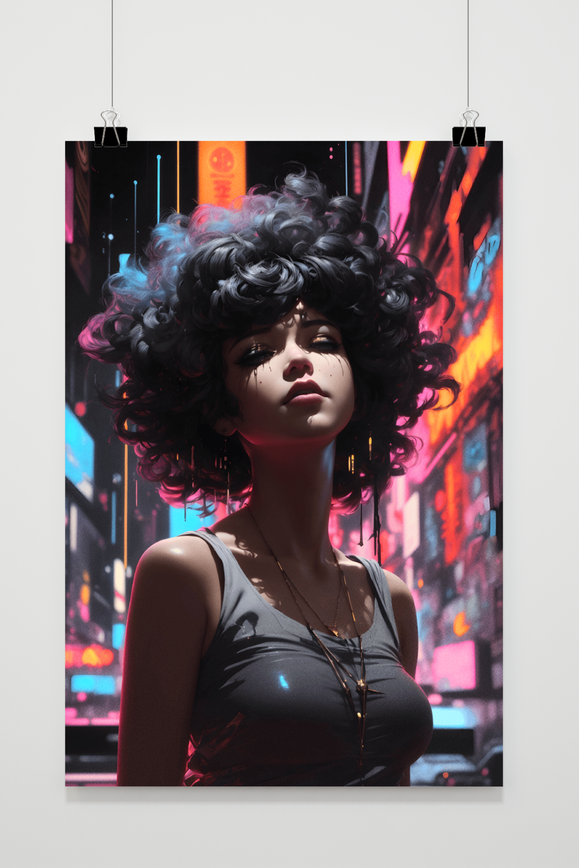 Póster Anime in the City