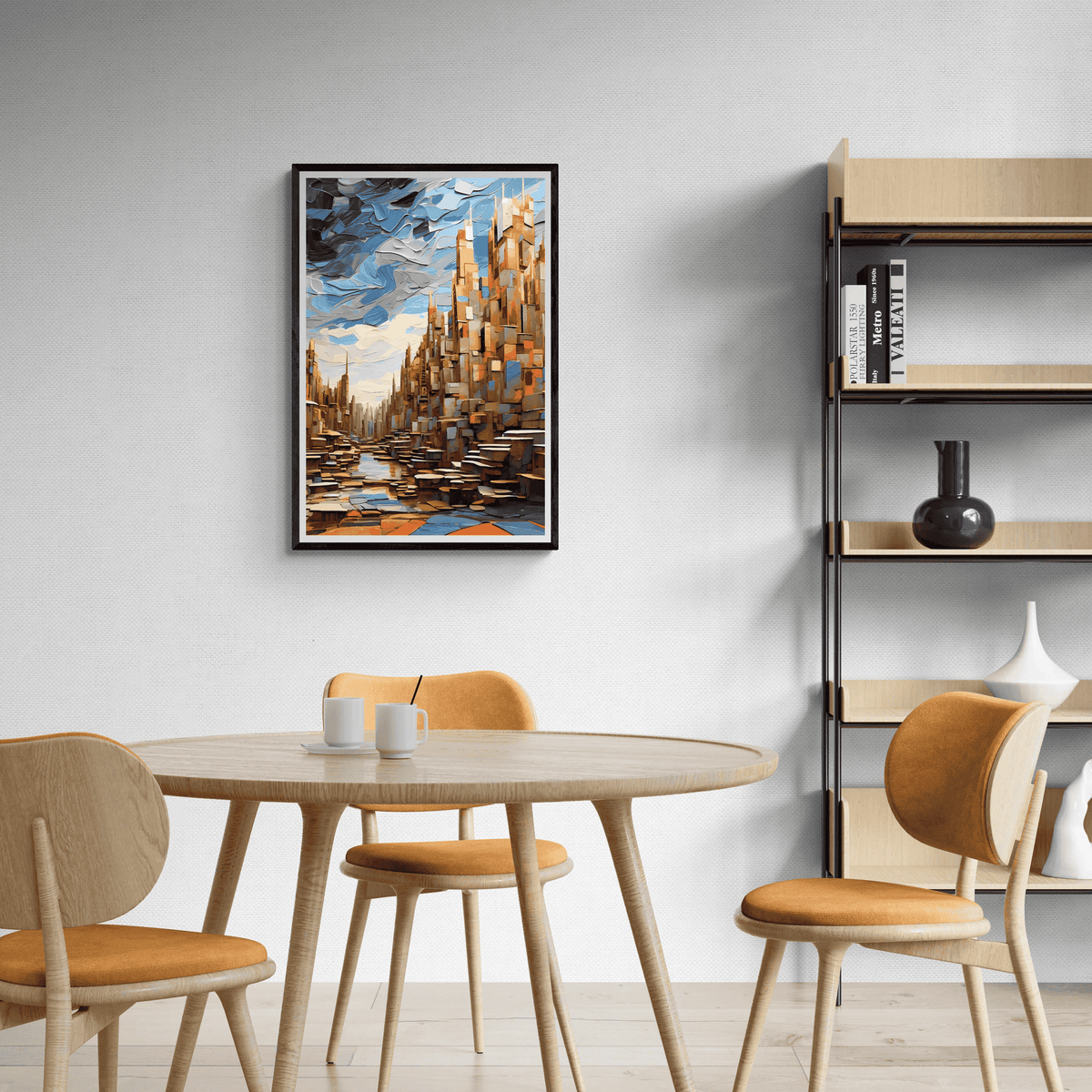Stad van Papier en un interior