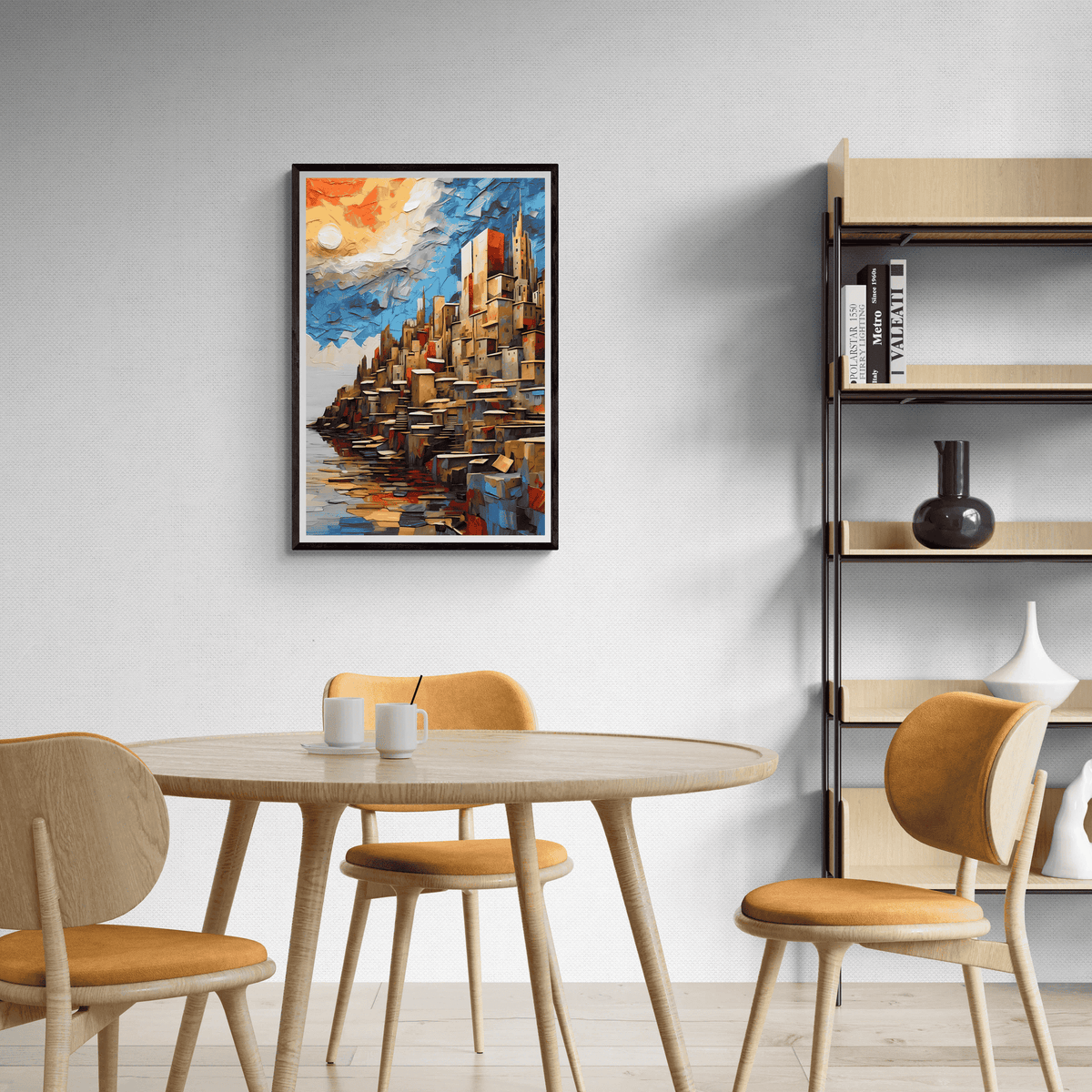 Zon van Papier en un interior
