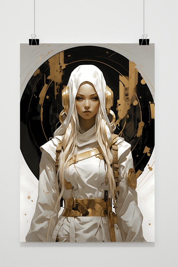 Affiche Assassin's Vrouw de 25 Artstreet