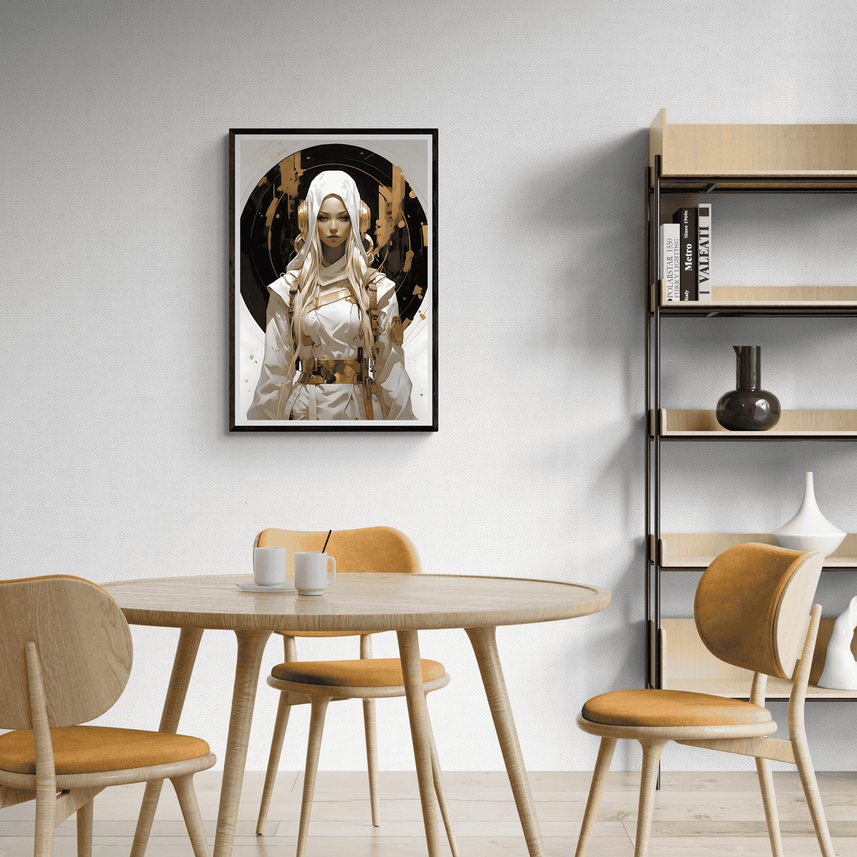 Assassin's Vrouw dans un intérieur