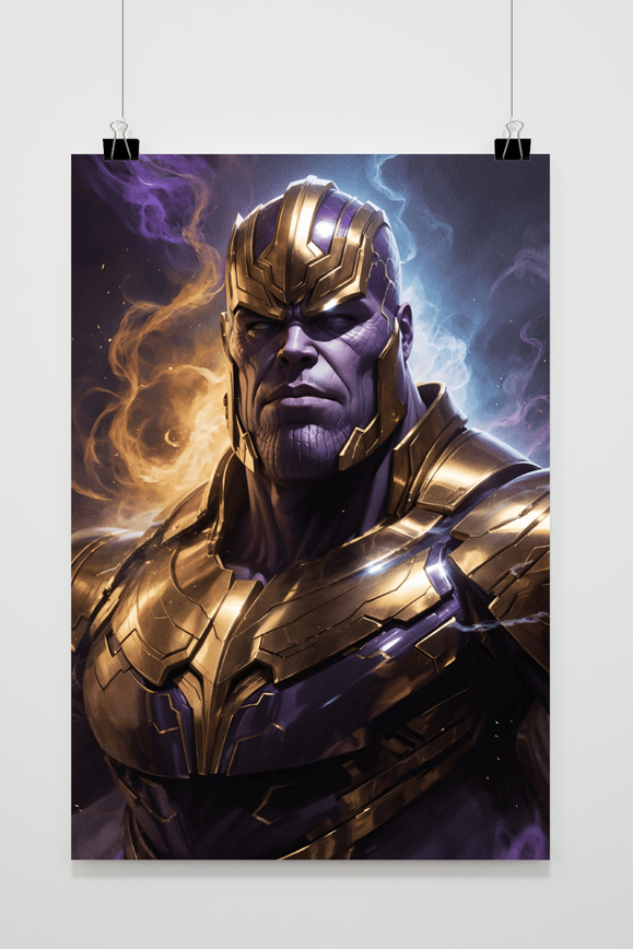 Póster Thanos de 25 Artstreet