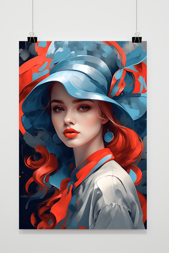 Affiche Lentemeisje de 25 Artstreet