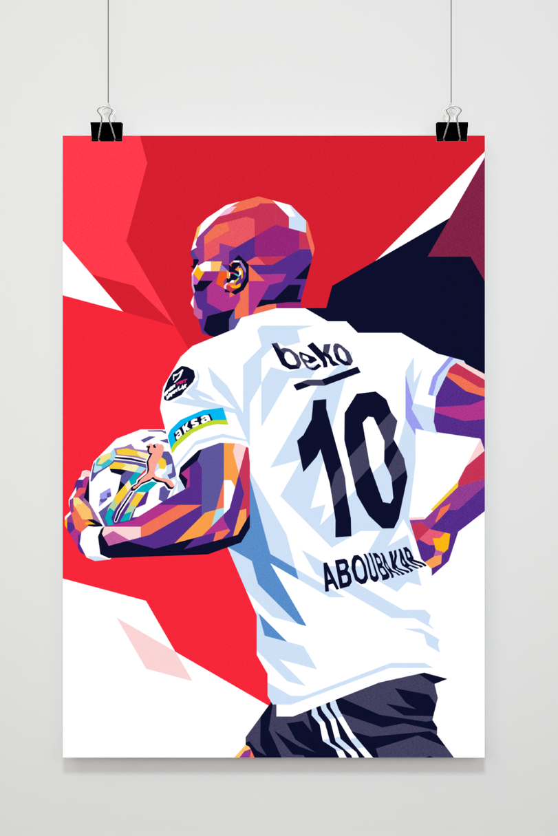 Póster Vincent Aboubakar de 25 Artstreet