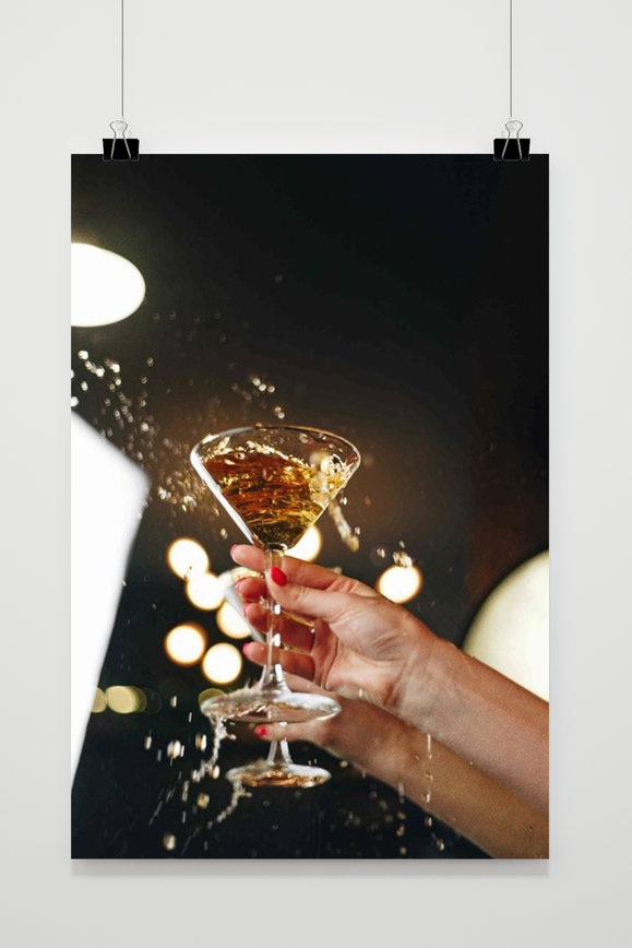 Champagne poster poster