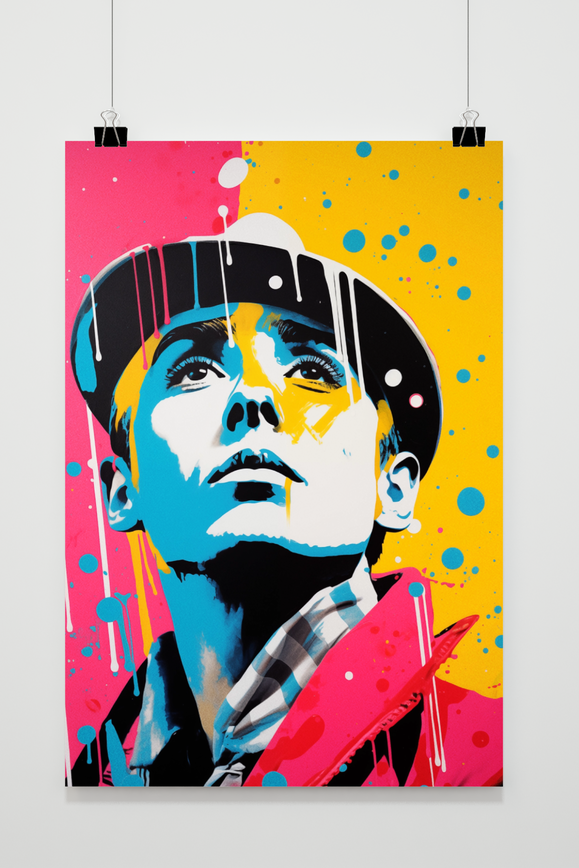 Kleurvol poster