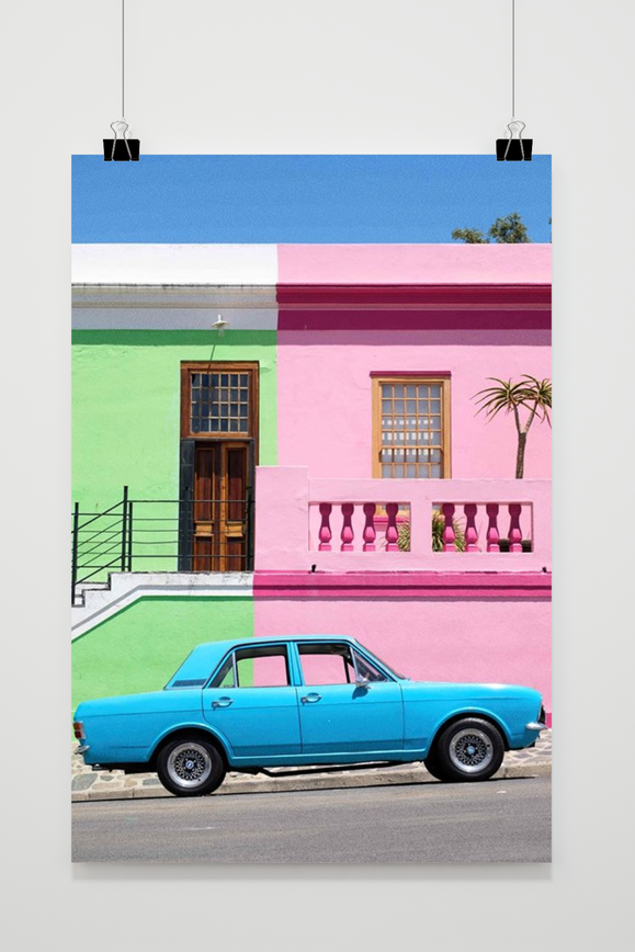 Póster Coche en La Habana