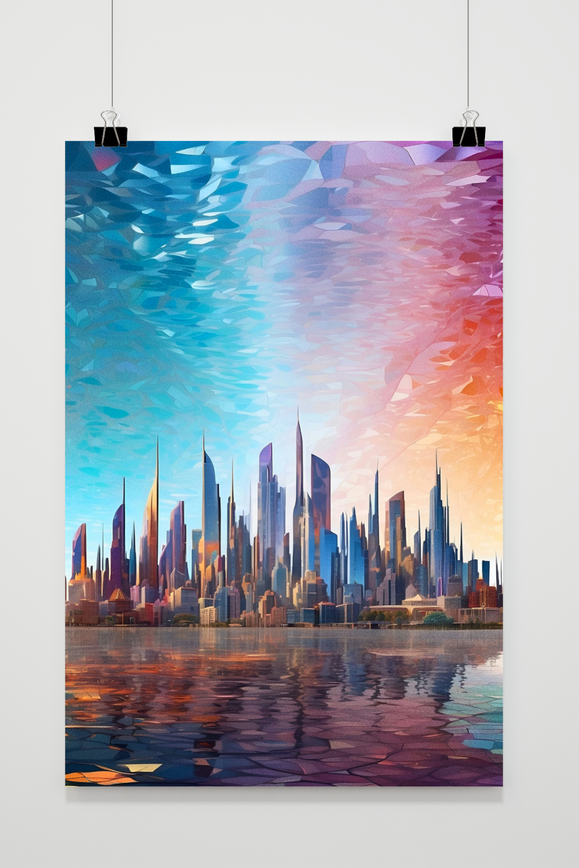 Neon Skyline poster