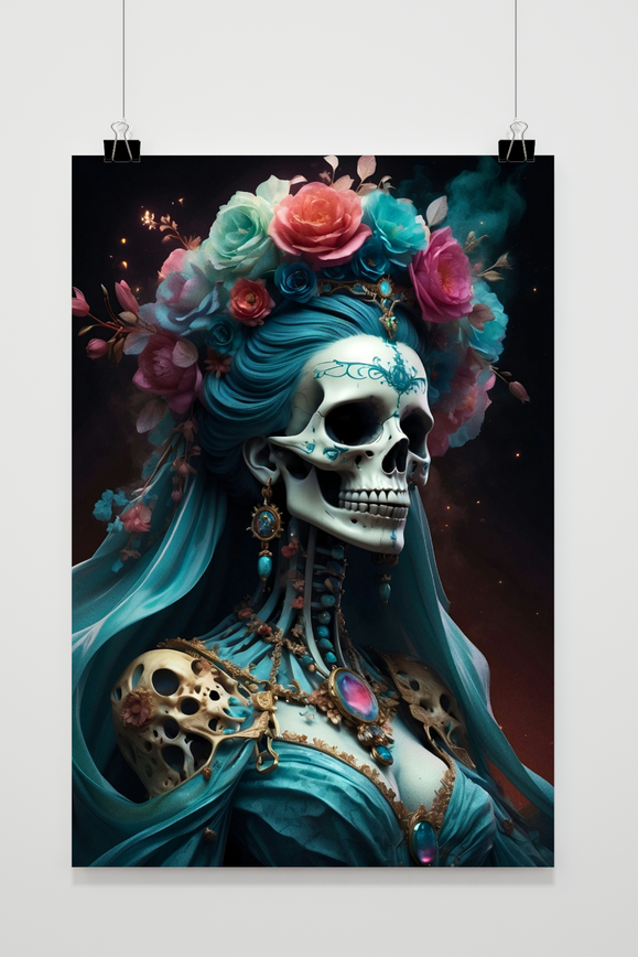 Póster Santa Muerte de 25 Artstreet