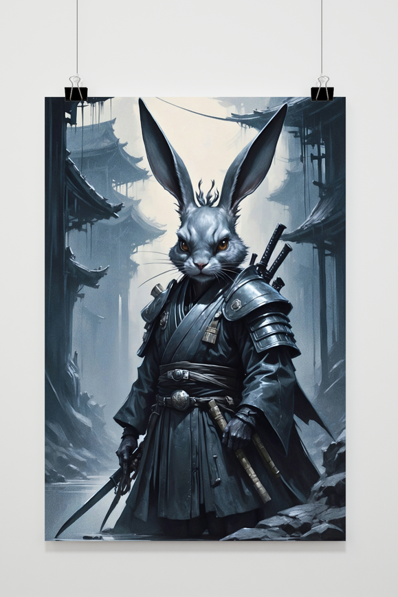 Konijn Samurai poster