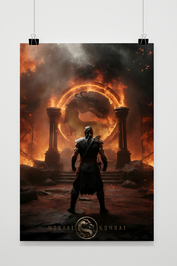 Póster Mortal Kombat de 25 Artstreet