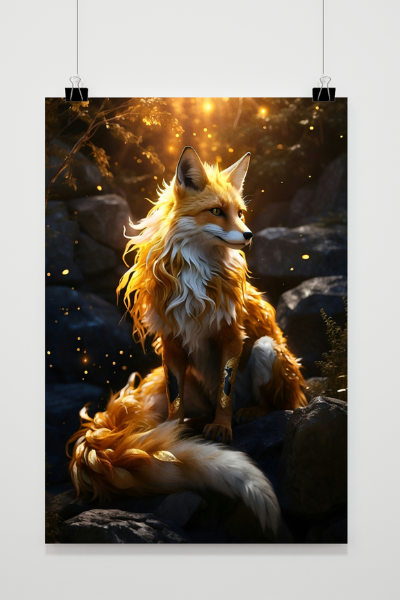 Mystieke Vos poster