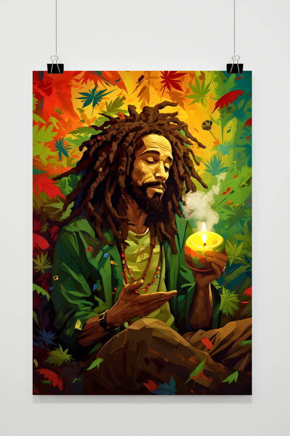 Póster Rastafari de 25 Artstreet