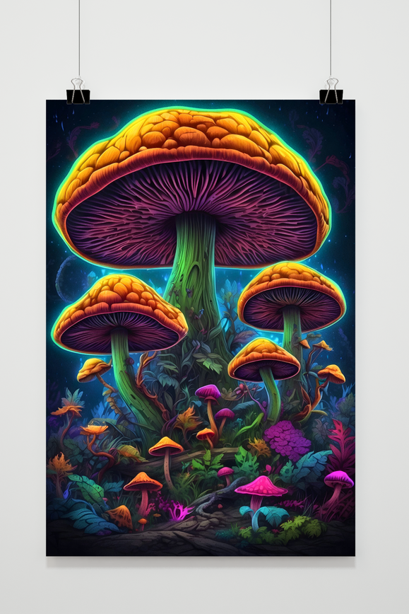 Neon Trip Paddos poster