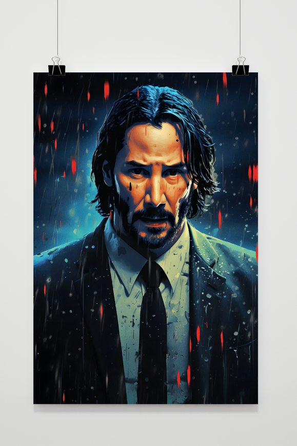 Póster John Wick de 25 Artstreet
