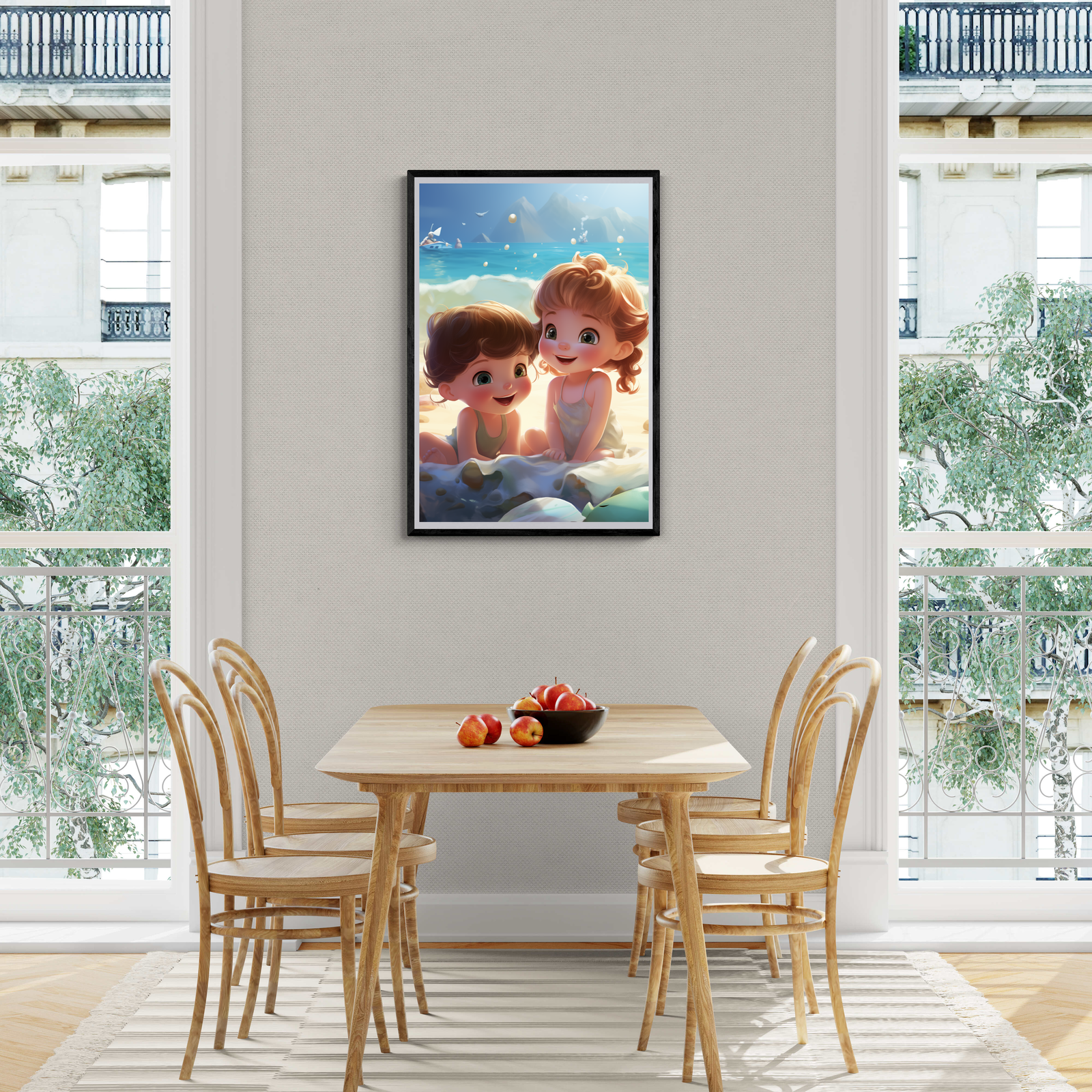 Strand Kinderposter