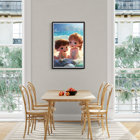 Beach Children's Poster