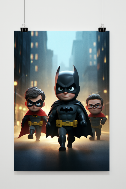 Kinder Batman poster
